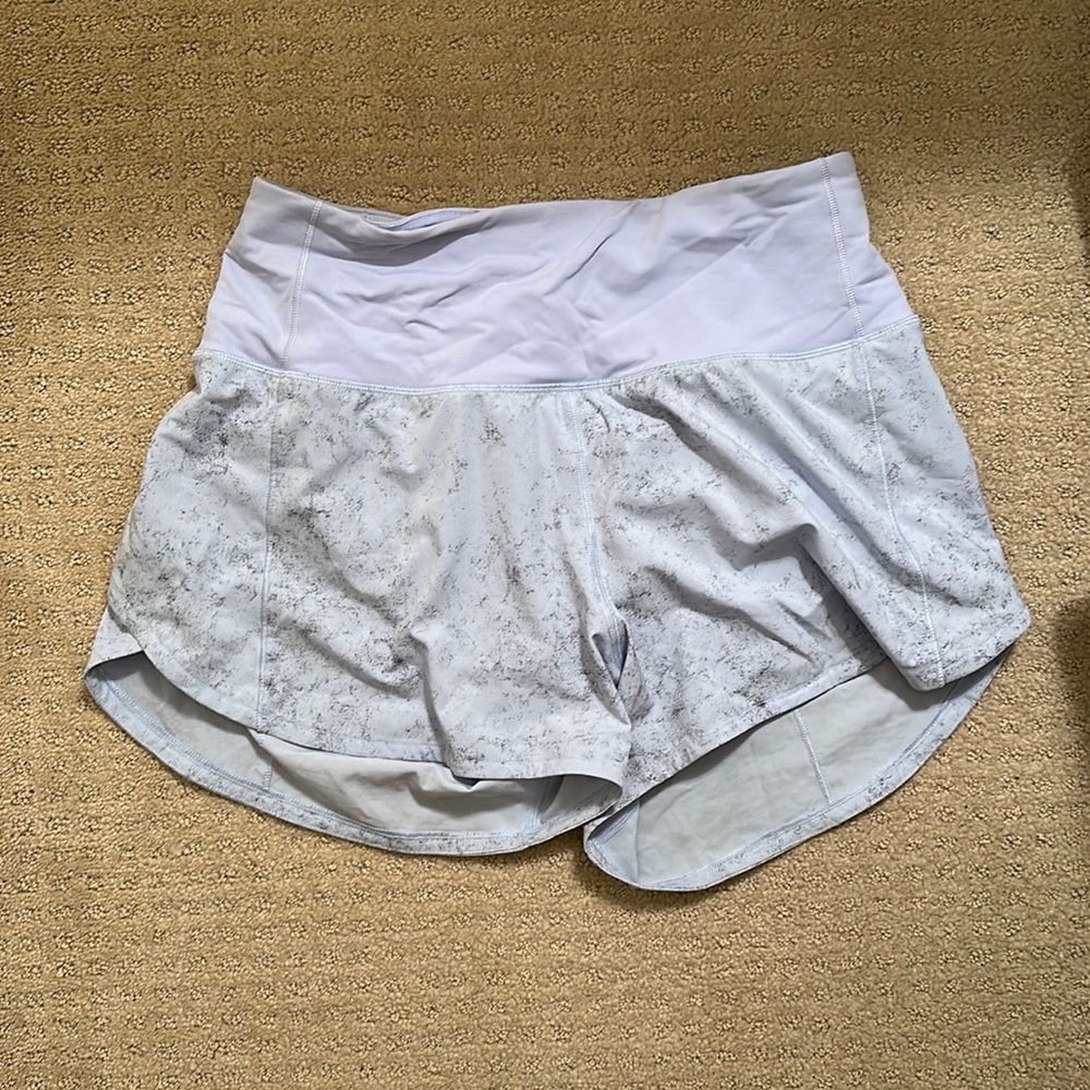 Lululemon Speed Up High Rise Lined Short 4”